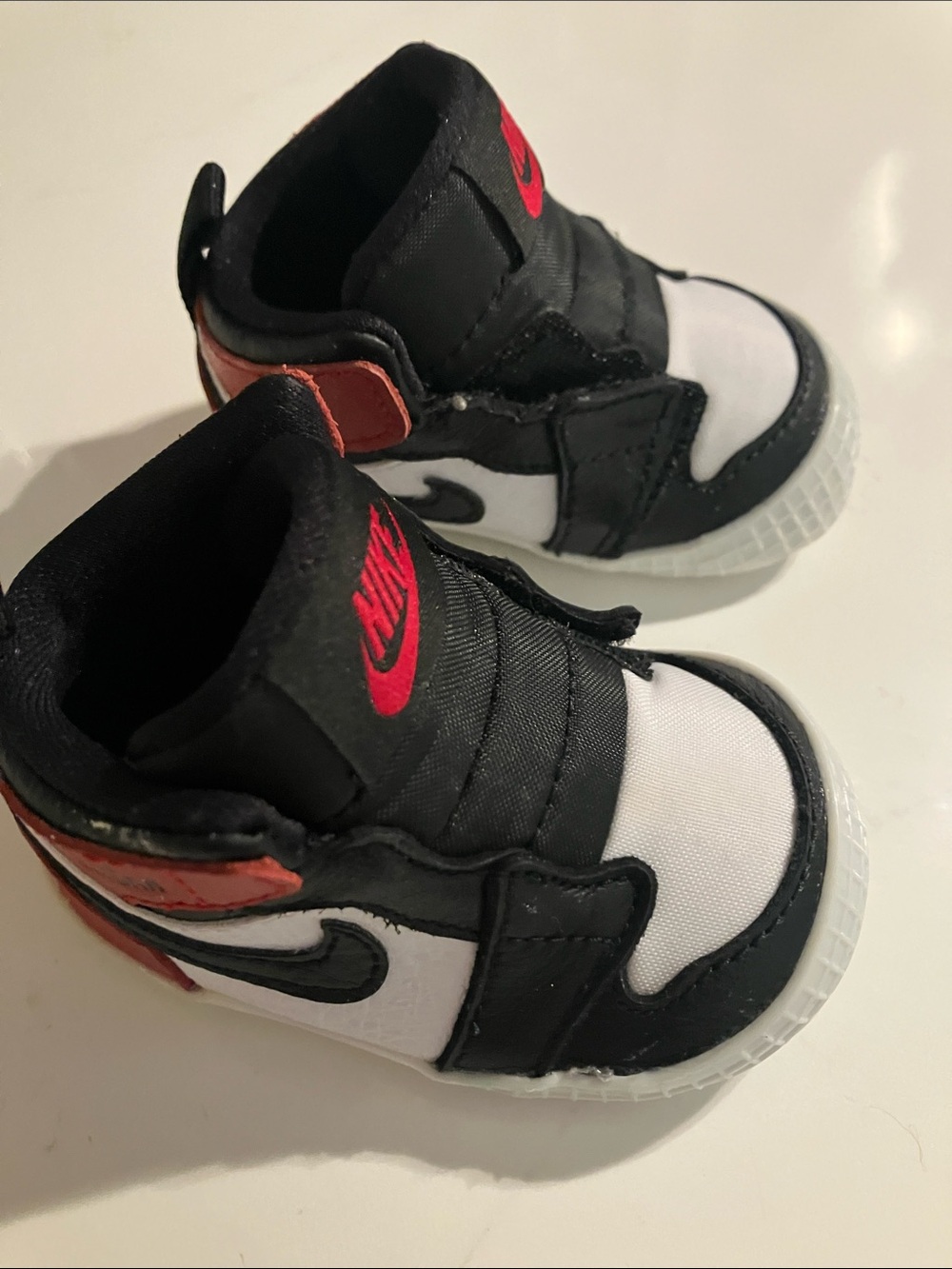 Jordan 1 Crib Bootie for baby!
